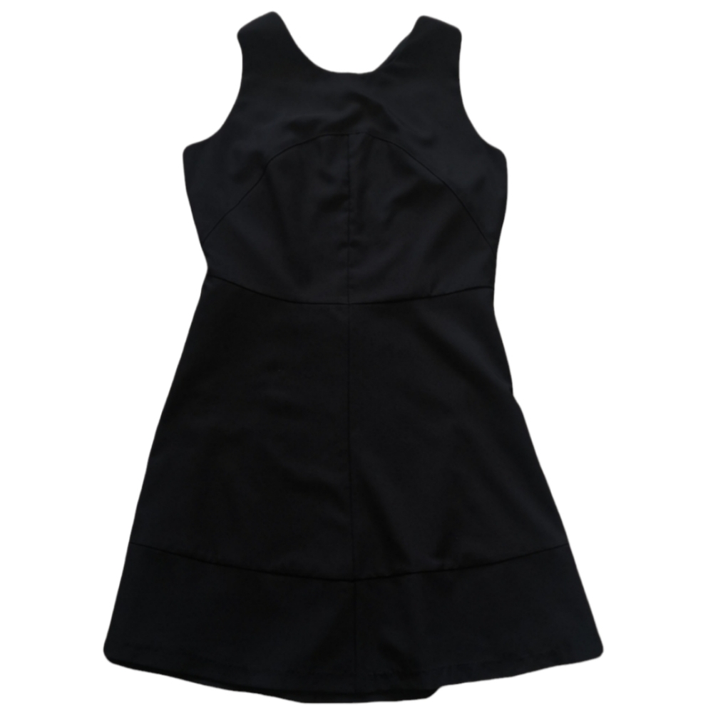 Pink Martini Little Black Dress Sleeveless Retro A Line w/ Back Cut Out Detail